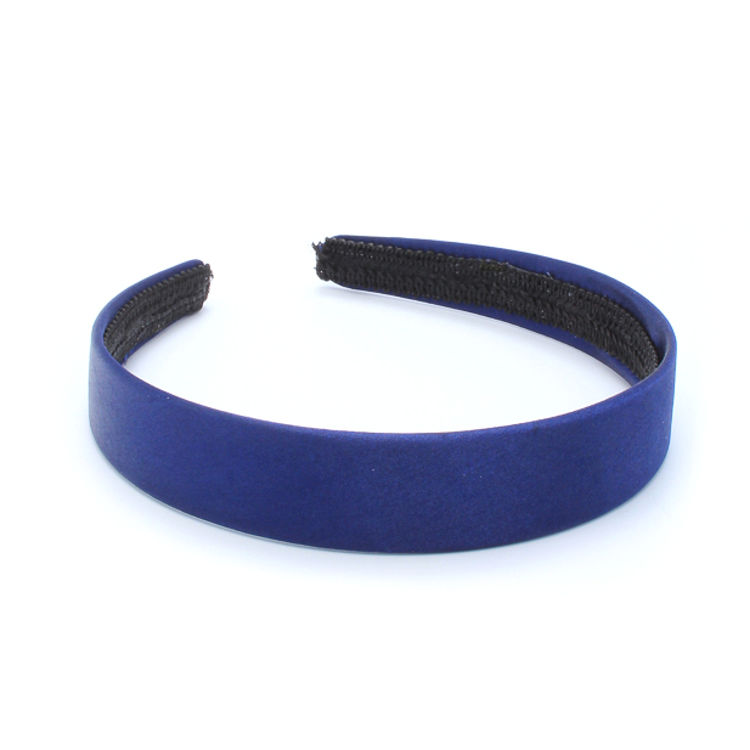 Picture of 6650 / 6501 2.5CM WIDE NAVY SATIN ALICEBAND